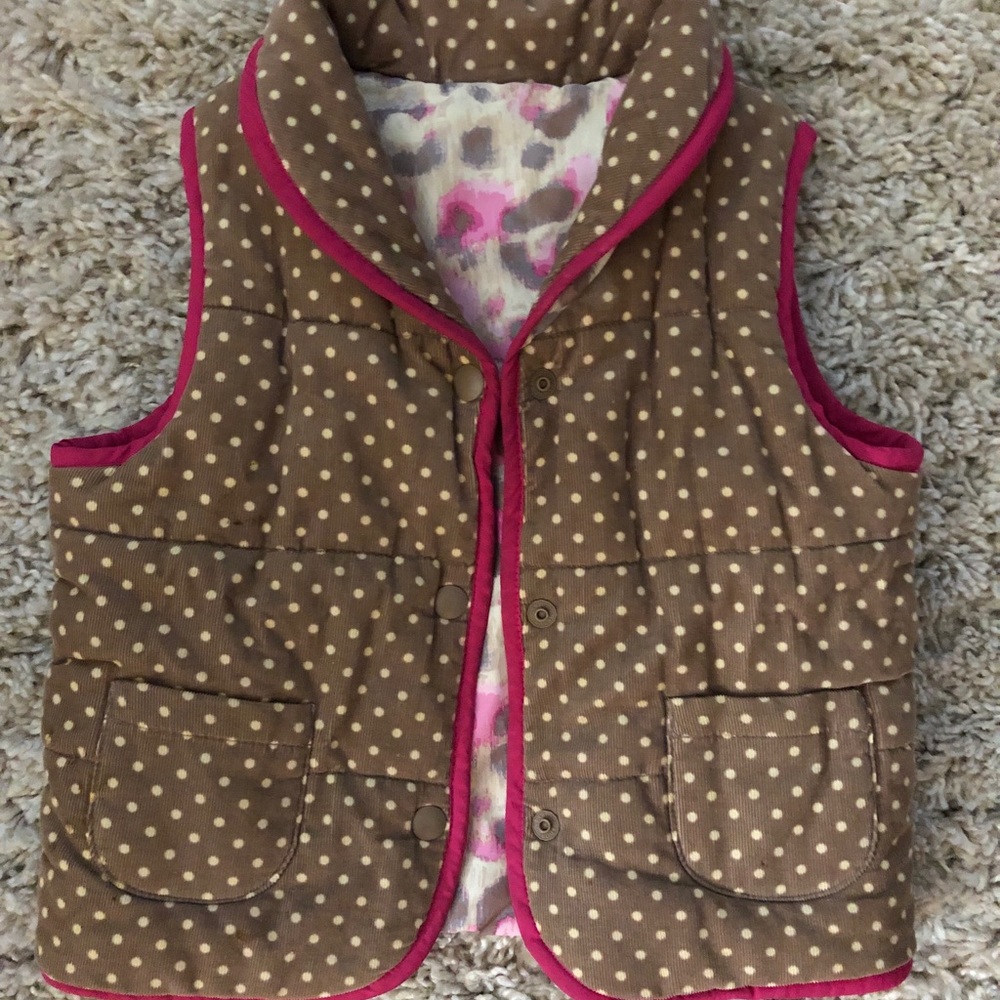 Kids Reversible Puffer Vest